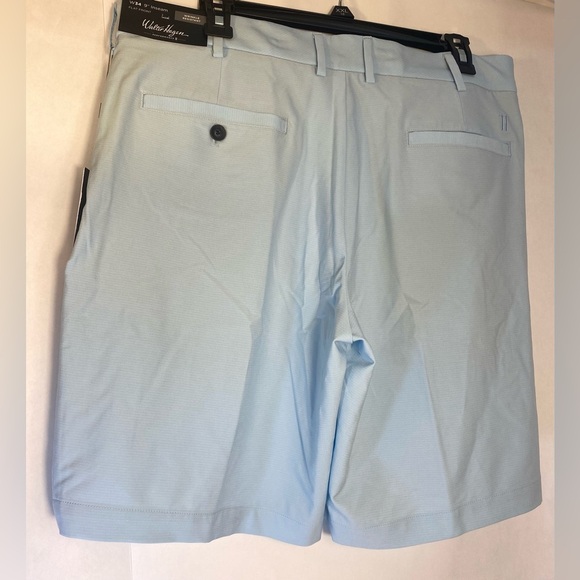 NWT | Walter Hagen Men's Golf Shorts P11 Soft Blue Size 36 Inseam 9” - Picture 7 of 15